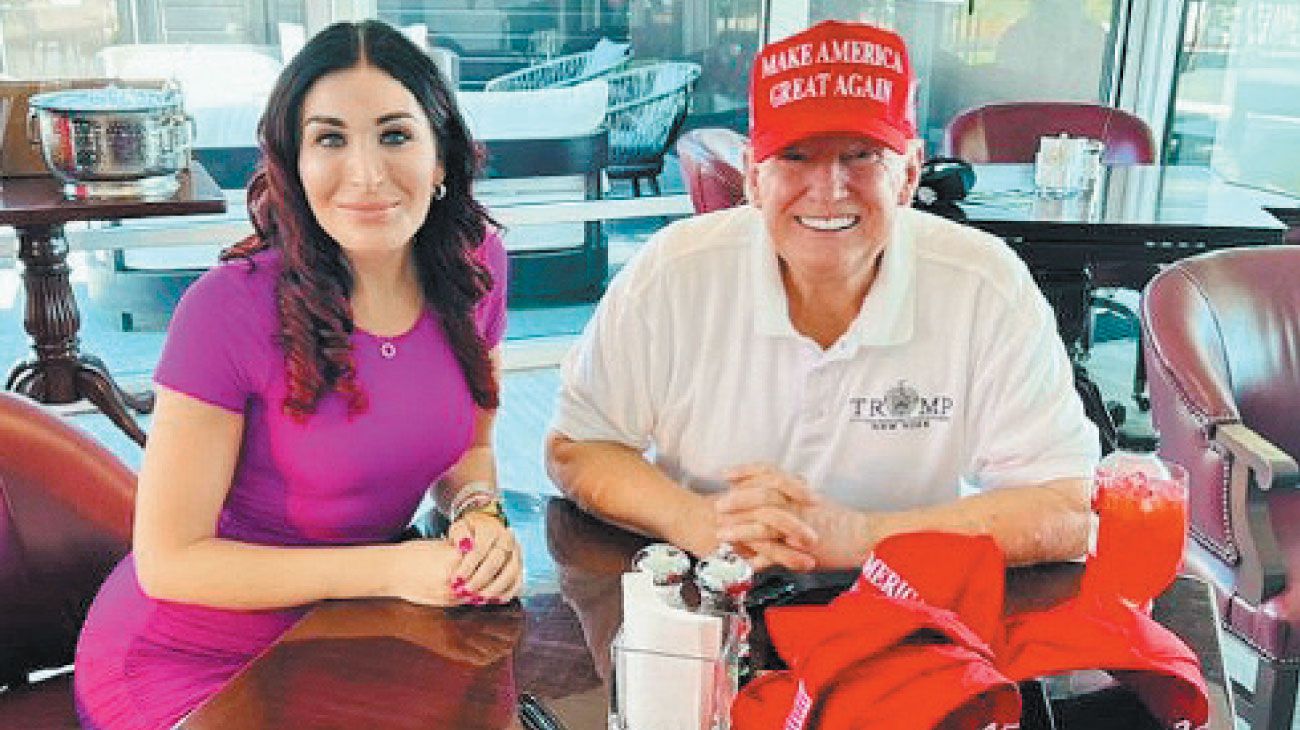 La influencer que incendia el discurso de Donald Trump