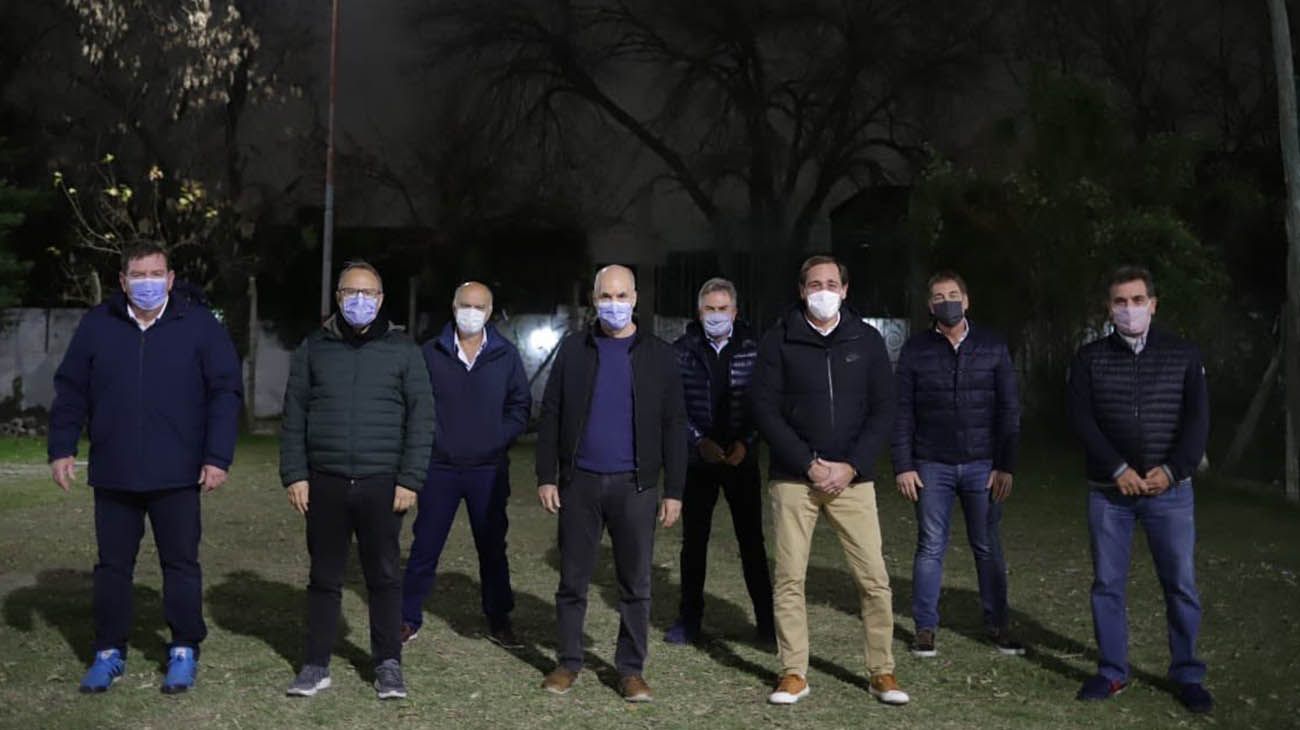 Rodríguez Larreta cenó con intendentes para imponer a Diego Santilli sobre Jorge Macri