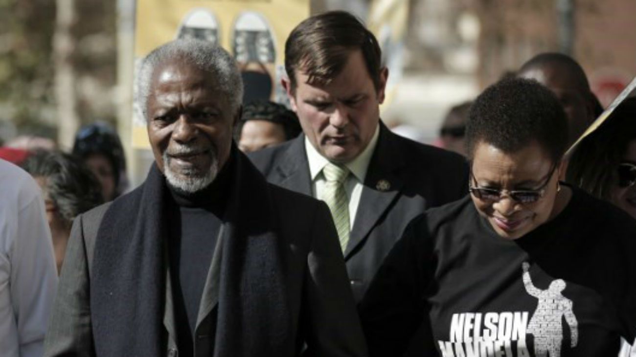 Murió Kofi Annan, exsecretario general de la ONU y premio Nobel de la Paz