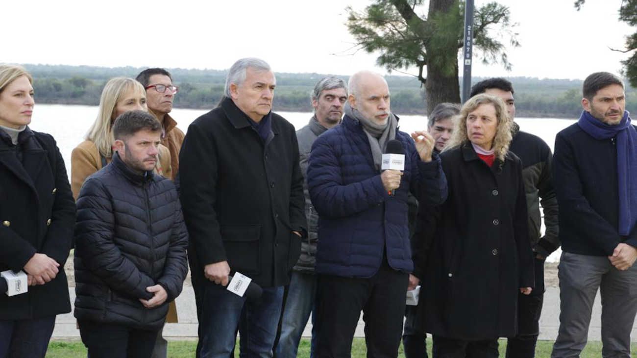 Horacio Rodríguez Larreta presentó su plan de seguridad en Rosario