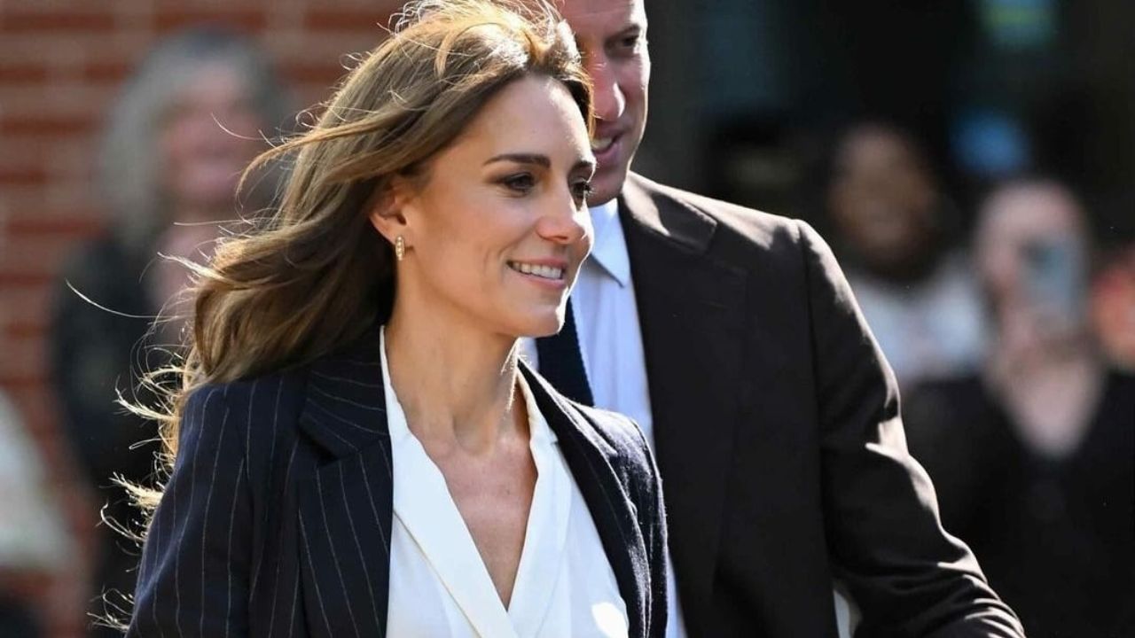Apareció Kate Middleton tras casi 50 días de aislamiento por su operación abdominal