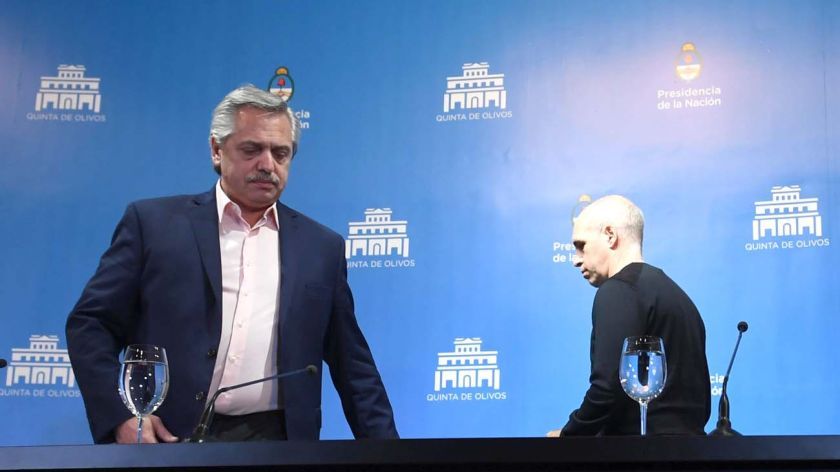 Alberto Fernández: Larreta "genera conflicto innecesario" y "debería ser generoso"
