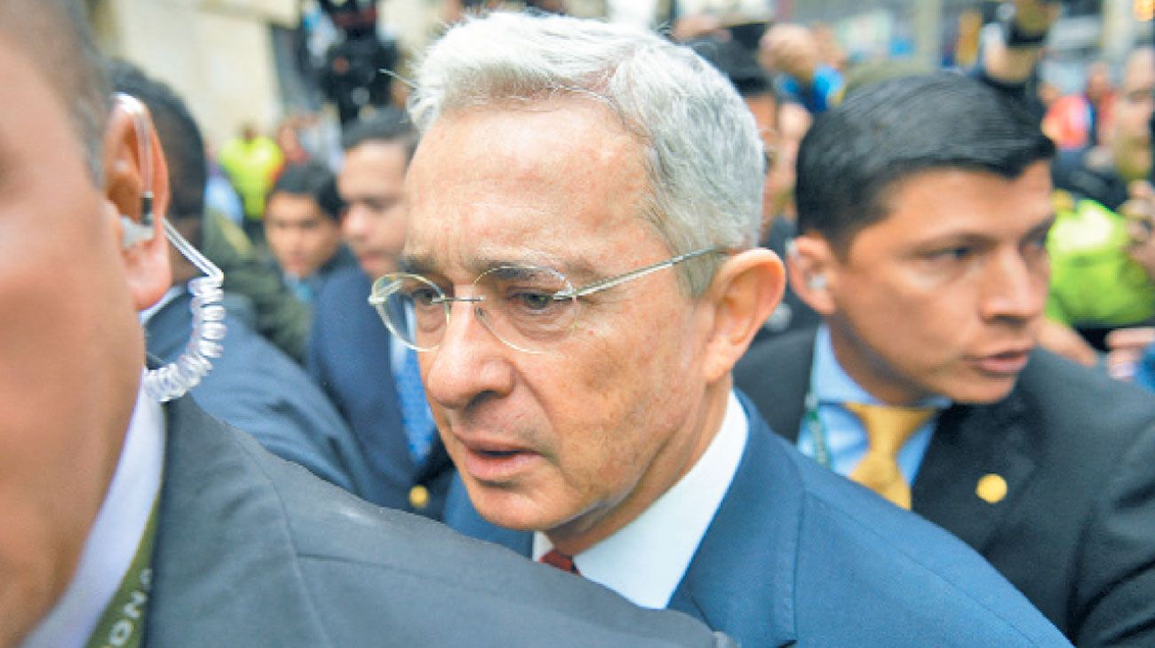 Uribe, acusado en el primer juicio penal a un expresidente