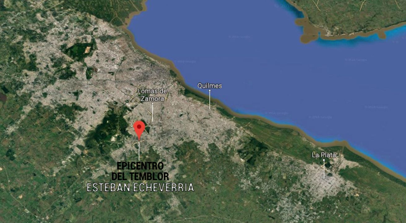 Un temblor generó preocupación en la Ciudad y el Conurbano