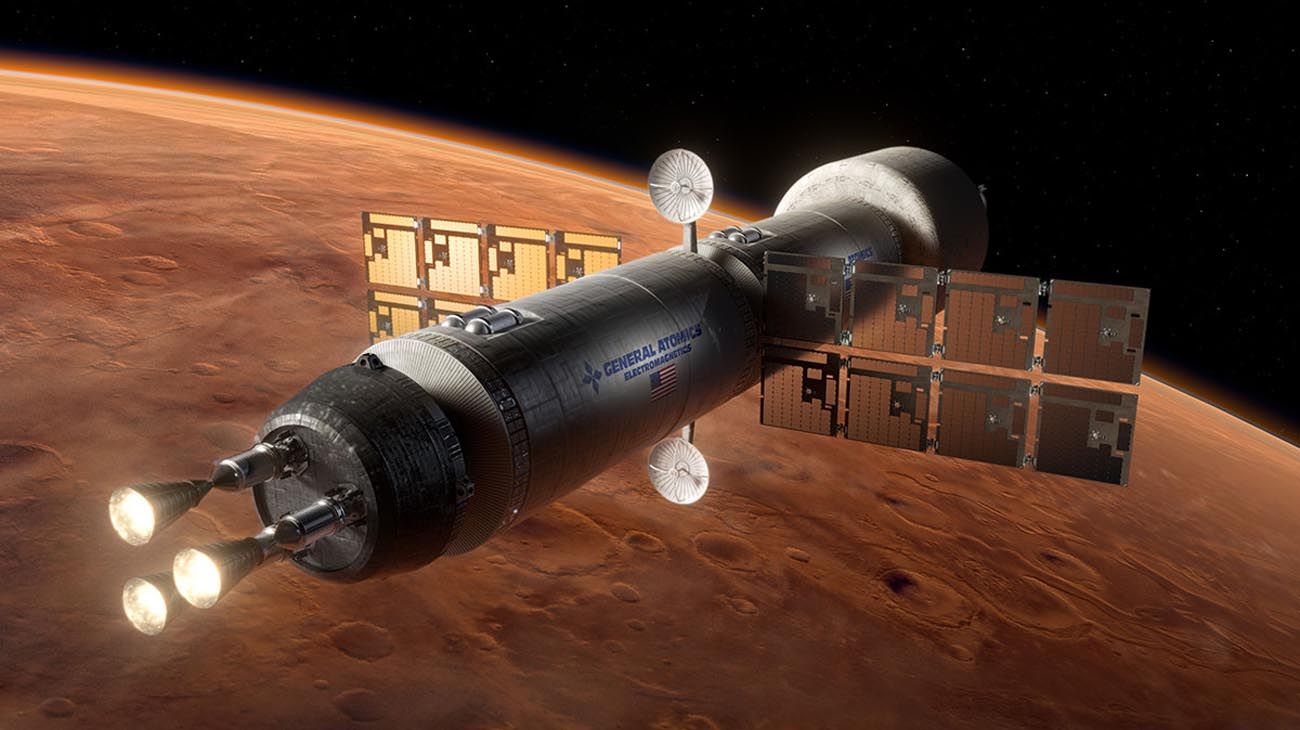 La NASA y General Atomics realizaron pruebas para un nuevo combustible destinado a cohetes nucleares