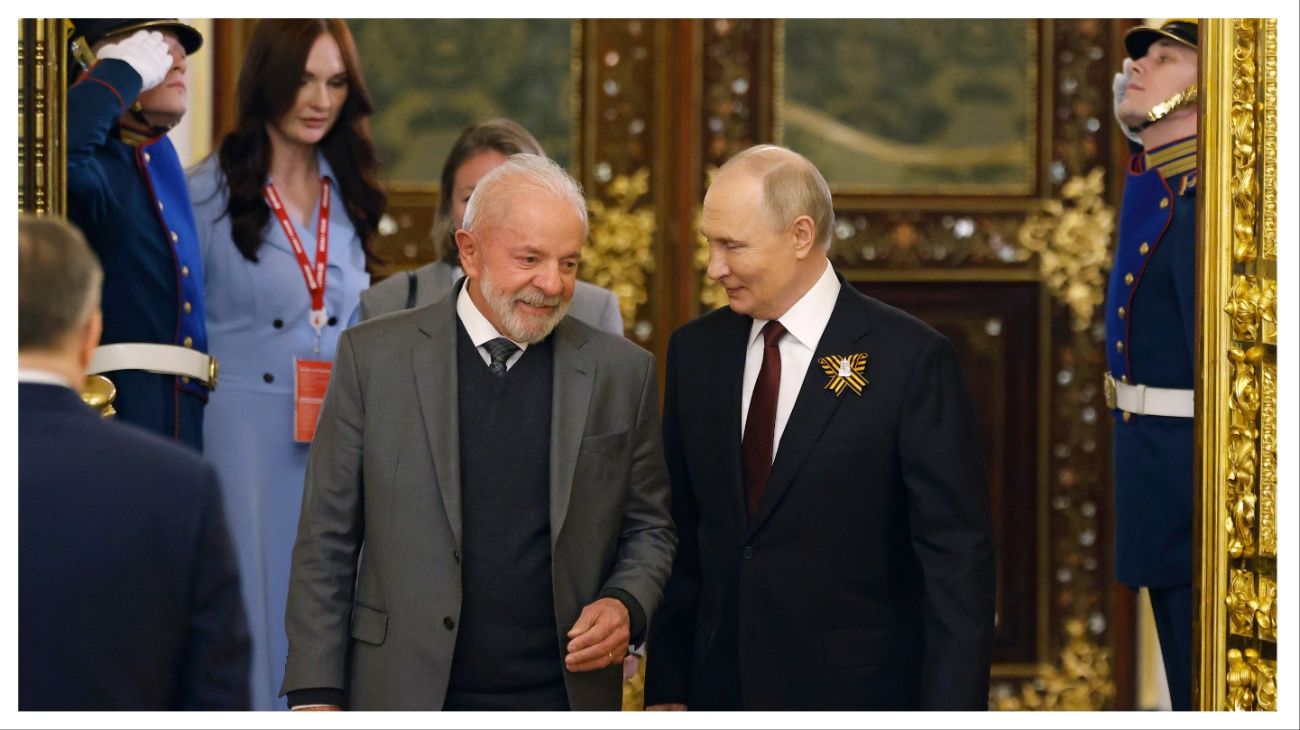 Lula Da Silva reforzó su alianza con Vladimir Putin en medio de la guerra arancelaria