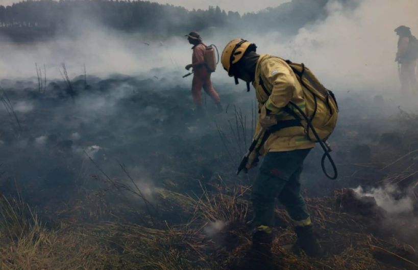 Corrientes: controlaron incendios en siete localidades