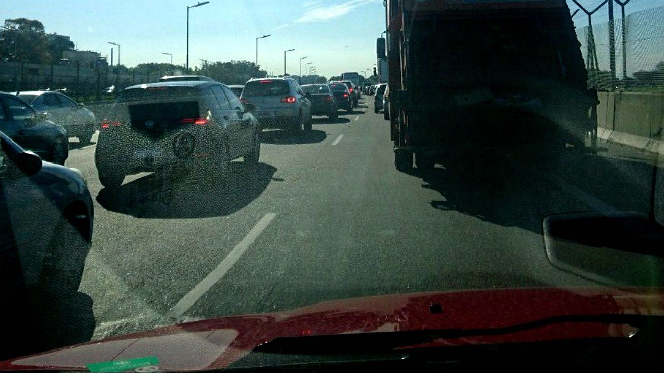Regreso: el tránsito está complicado en casi toda la Ciudad de Buenos Aires