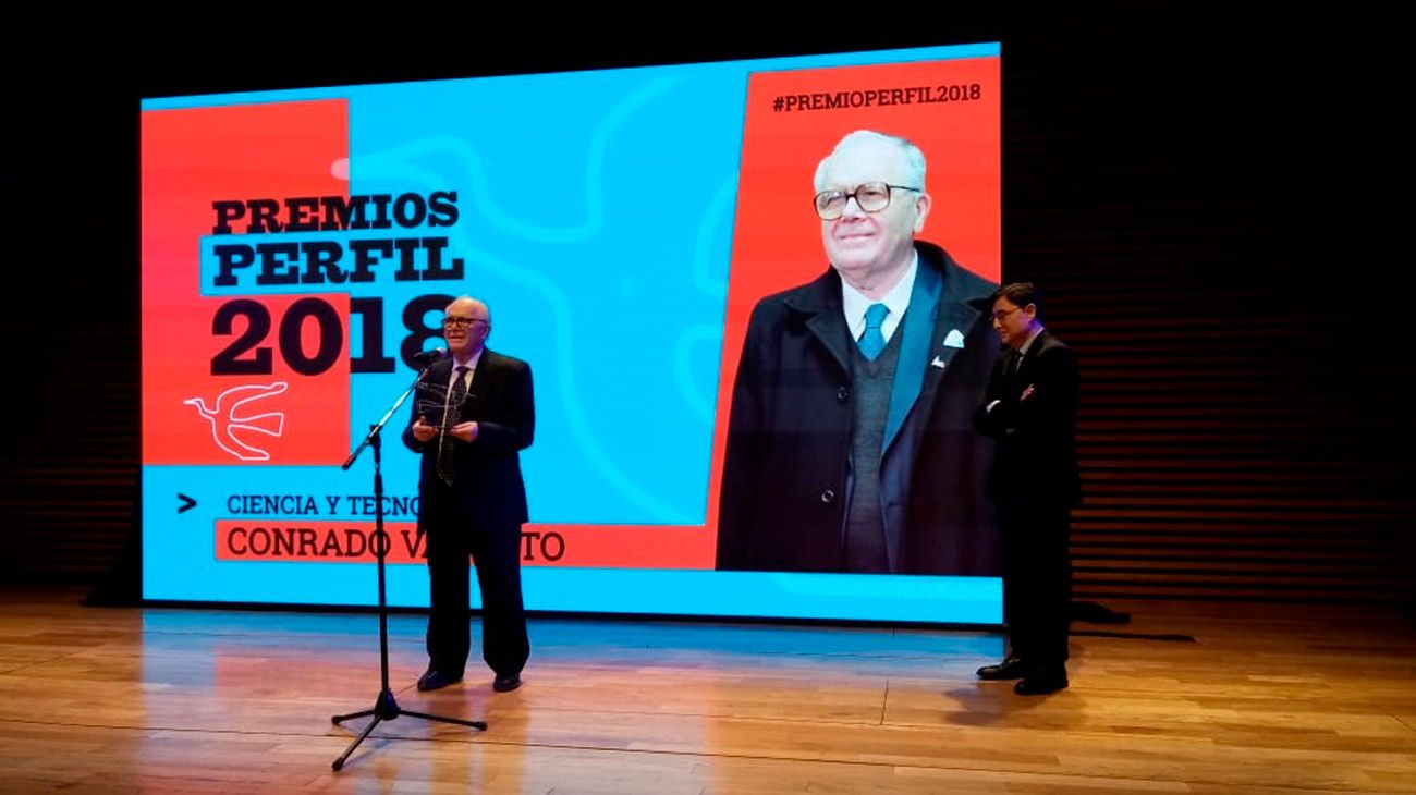 Conrado Varotto, Premio Perfil 2018 a la Inteligencia en Ciencia y Tecnología