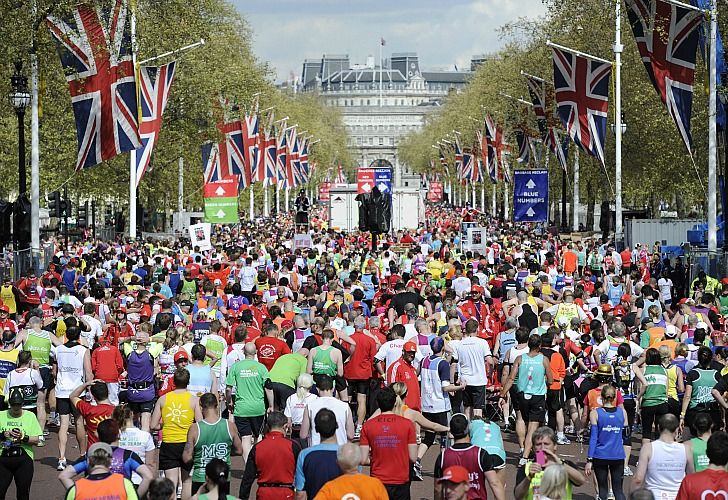 Londres: una maratón terminó en tragedia