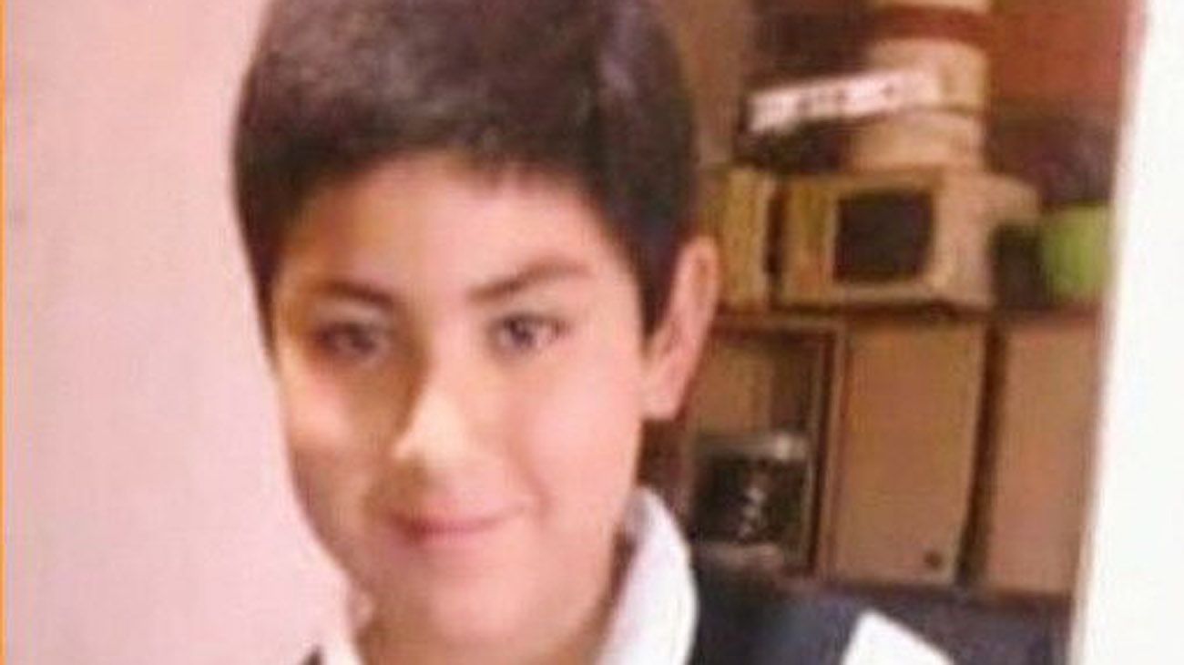 Kevin tiene 13 años y está desaparecido desde el 29 de octubre
