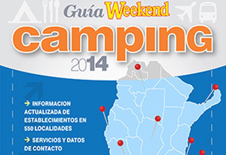 Guía de camping digital Weekend