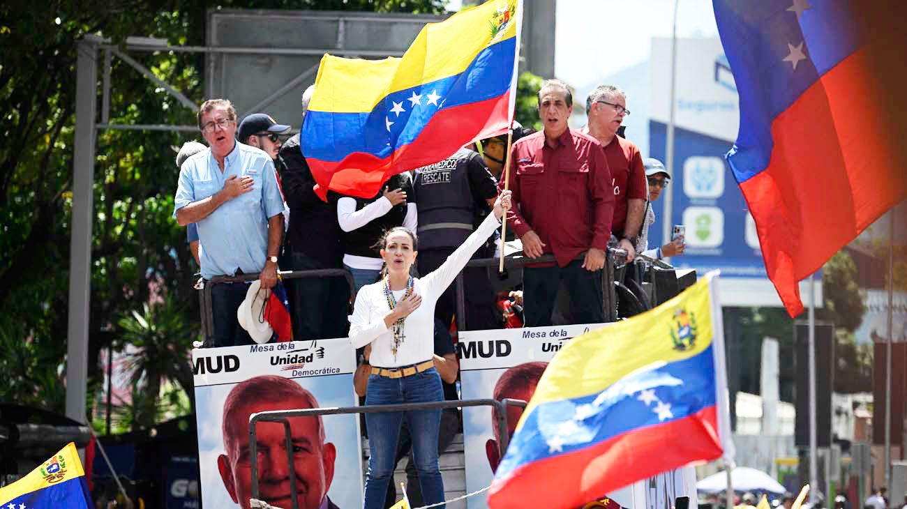 María Corina Machado: “El poder de Maduro ya es insostenible”