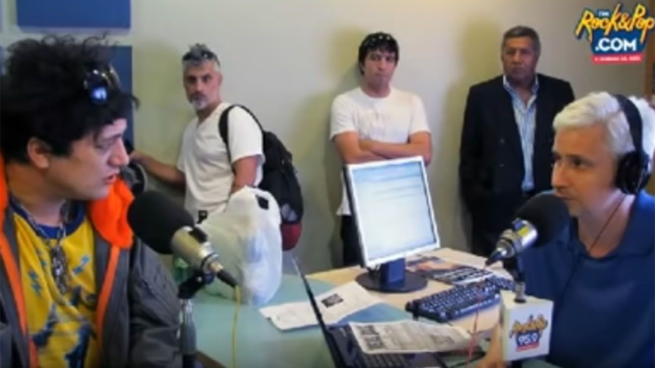 Audio: el día que Pity Álvarez sacó un arma "para espantar giles" en una entrevista radial