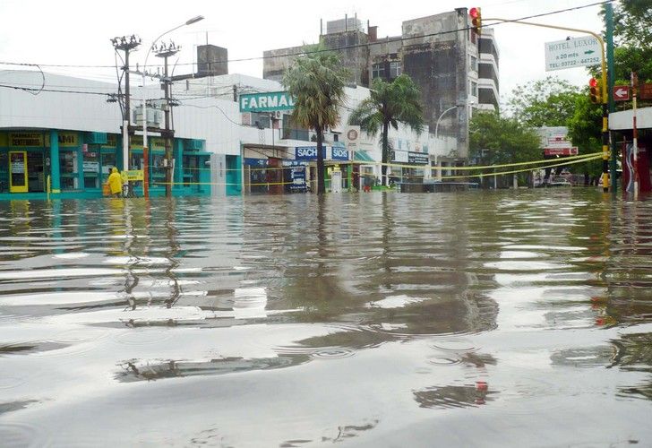 Inundación en Chaco: dos mil evacuados