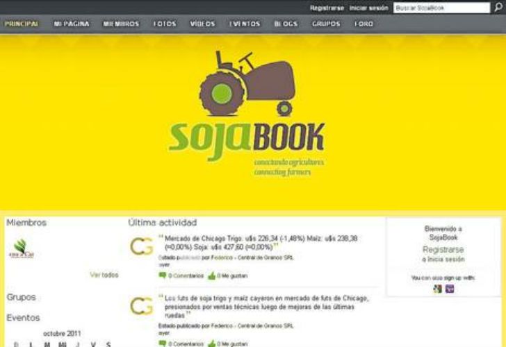 El "Sojabook", otra opción para hacer negocios
