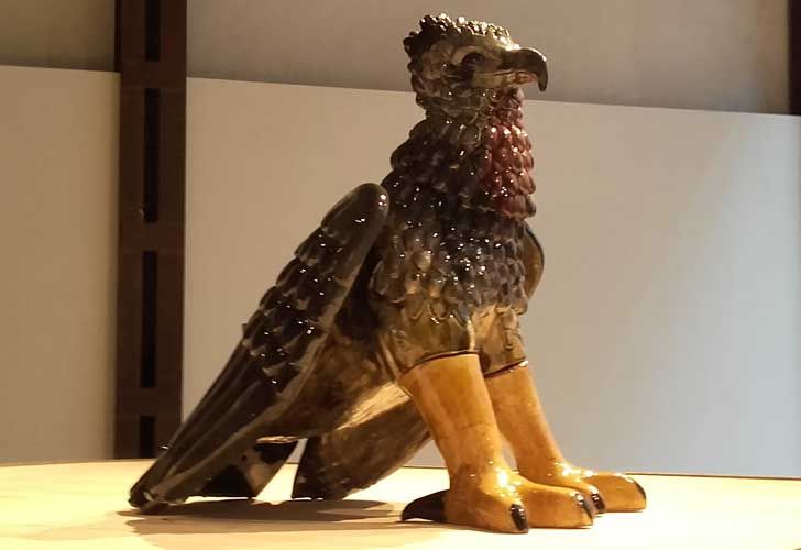 La rebelión de los animales en una exposición de esculturas