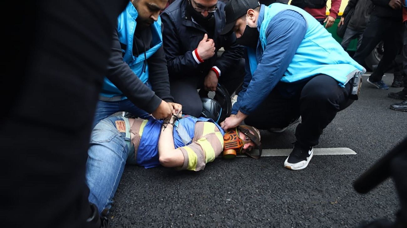Dos detenidos tras la marcha en Plaza de Mayo por la Ley de Humedales