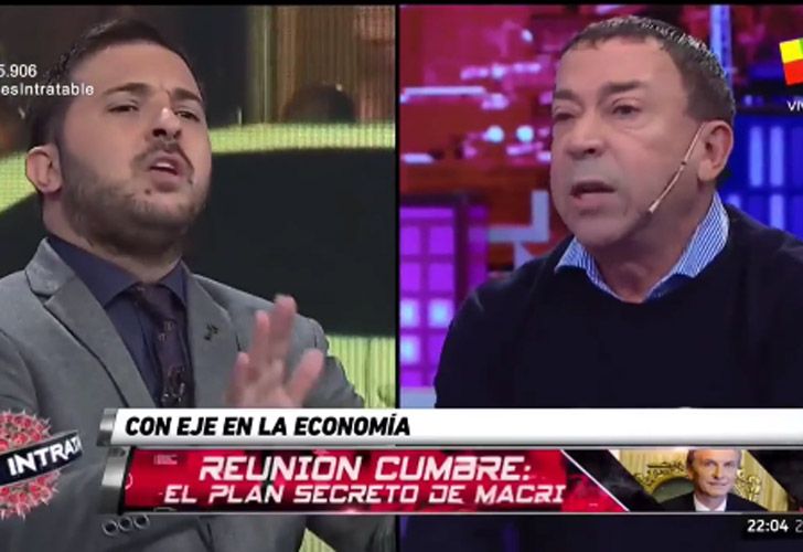 Aníbal Pachano furioso con Brancatelli: “Sos un mocoso irrespetuoso”