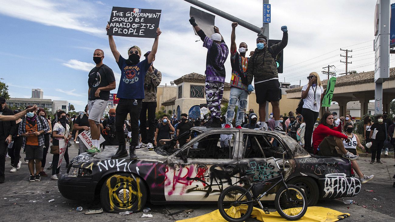 Escalan las protestas en Estados Unidos contra la violencia policial y el racismo