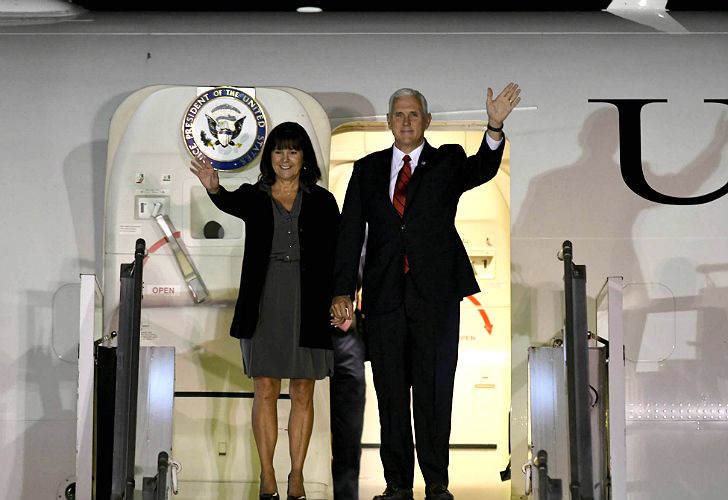Mike Pence llegó a Argentina y se reunirá con Mauricio Macri