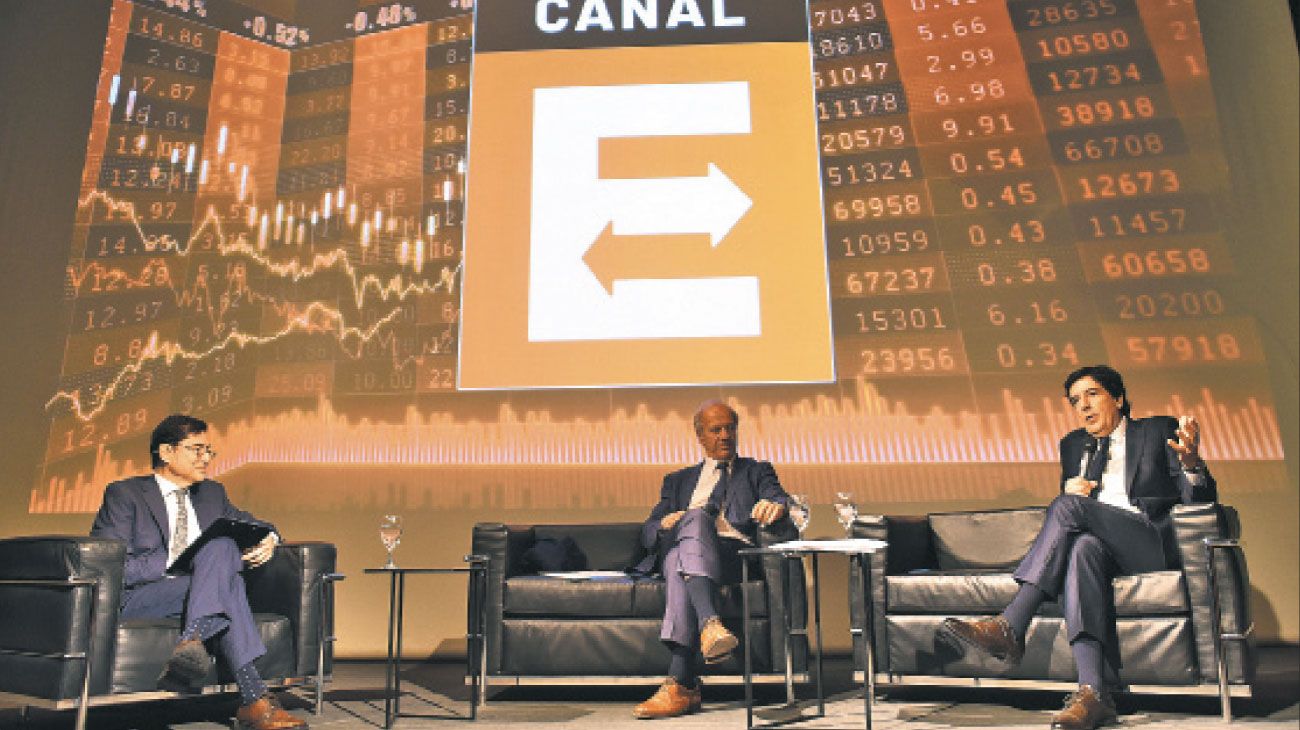 Carlos Melconian y Gerardo Della Paolera dieron clase en el aniversario de Canal E