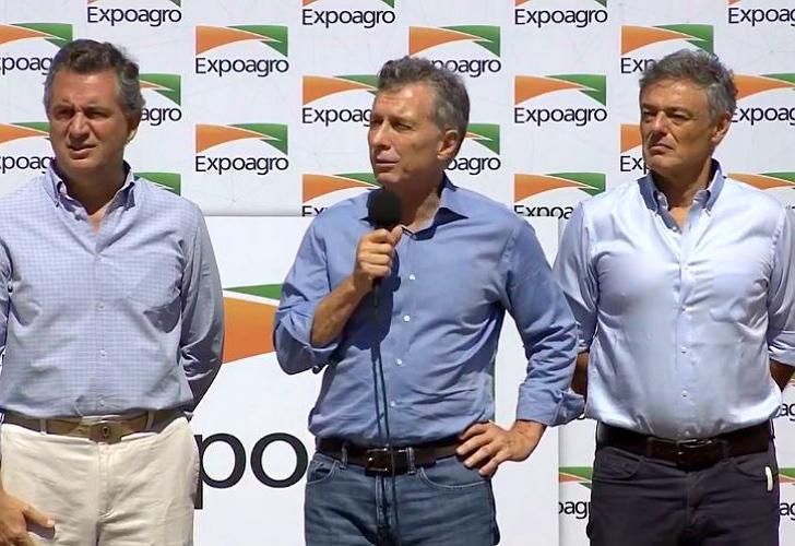 Macri en Expoagro 2018: anunció beneficios para el campo