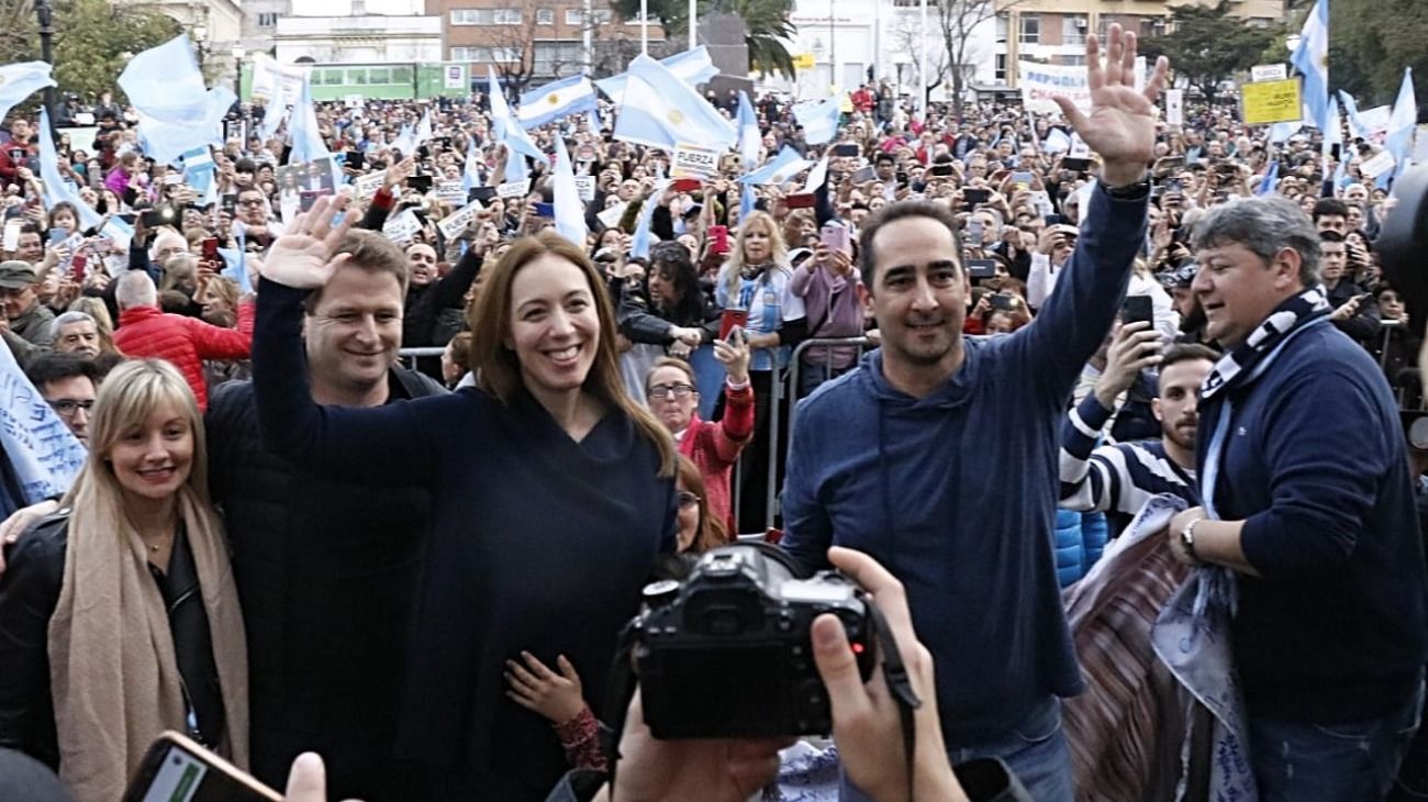 El día de su cumpleaños, Vidal tuvo su propia plaza del "Sí" en Morón