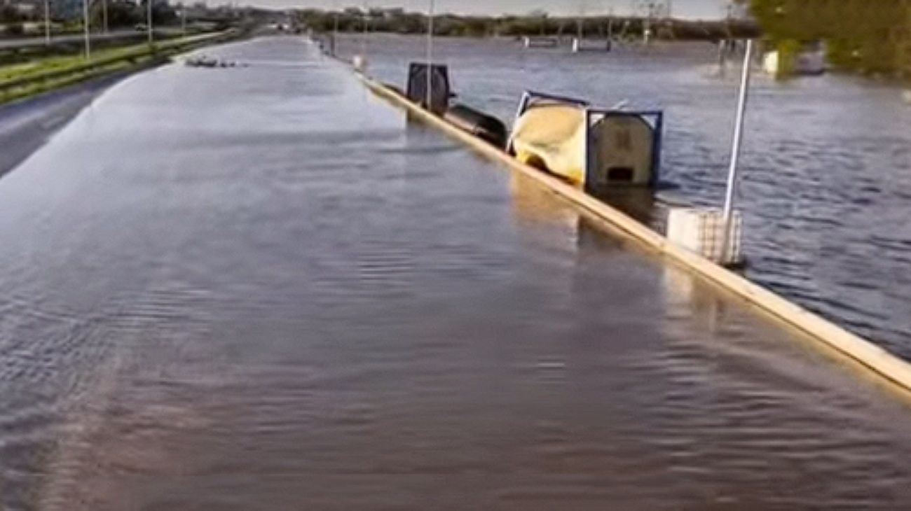 Inundaciones: lentamente el agua comienza a bajar en las zonas bonaerenses más afectadas
