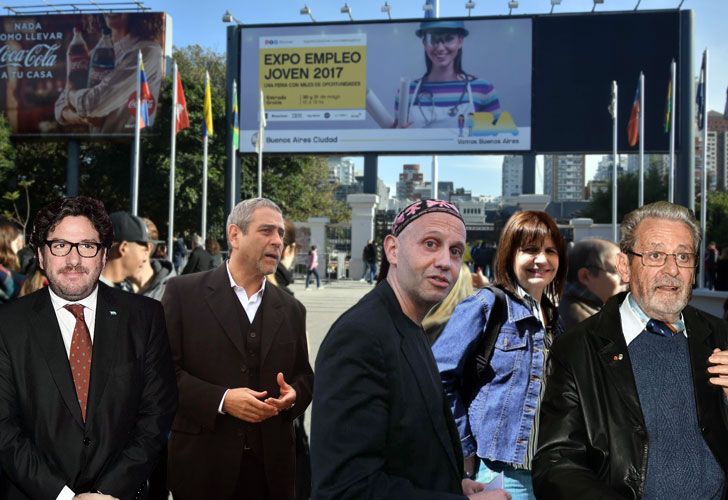 Expo Trabajo Estatal: todos ubican a sus parientes en el poder