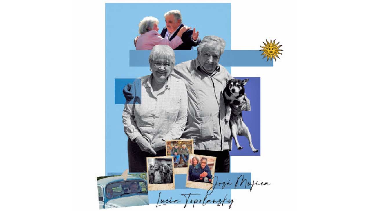 El hilo celeste: José Mujica y Lucía Topolansky íntimos