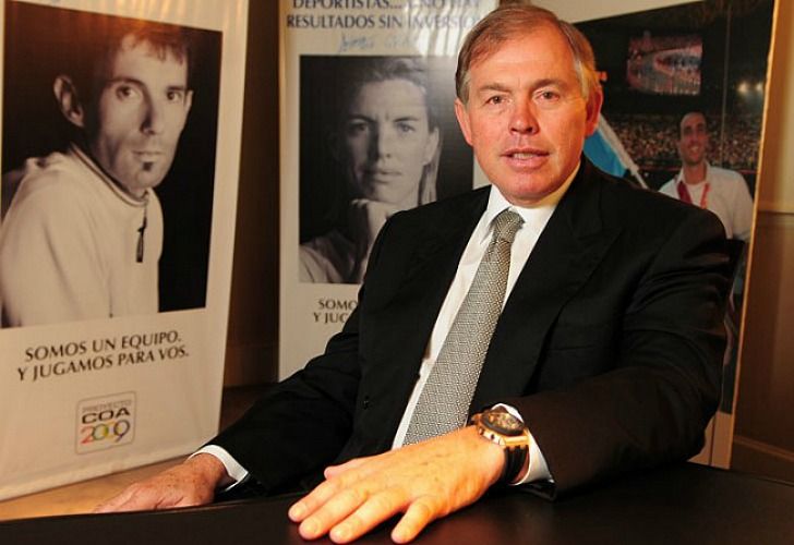 El presidente del Comité Olímpico Argentino también cuestionó el spot de Malvinas
