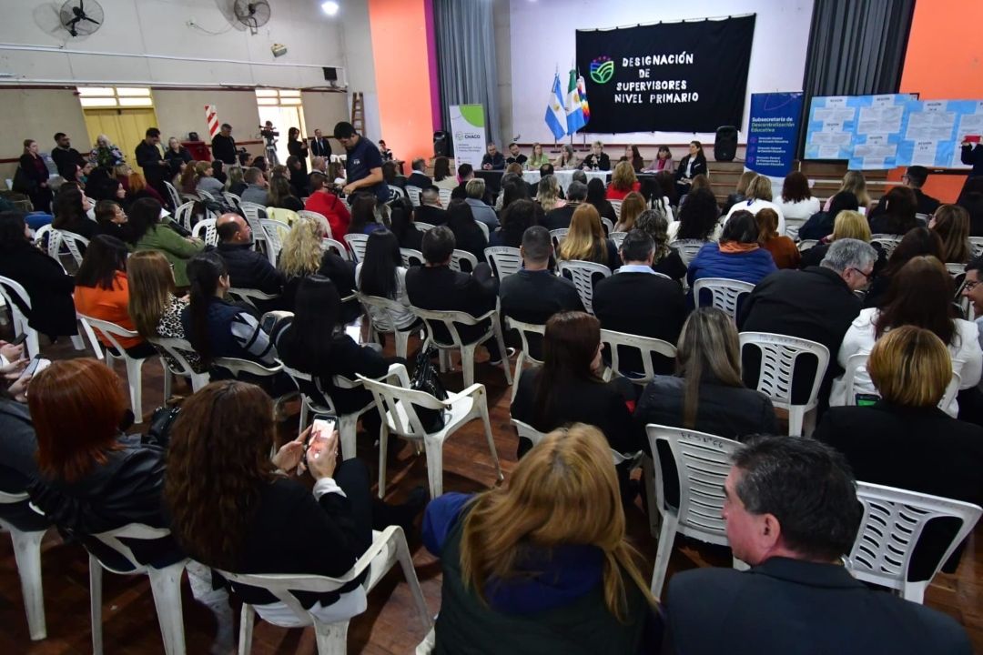 Chaco puso en marcha la cobertura de 39 cargos de supervisores y anunció nuevos concursos docentes