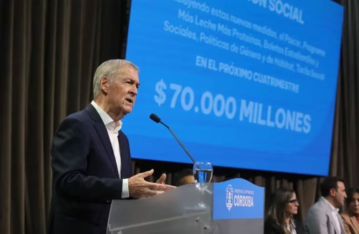 Inversión social, presión fiscal y deuda externa, las zonas grises de Schiaretti