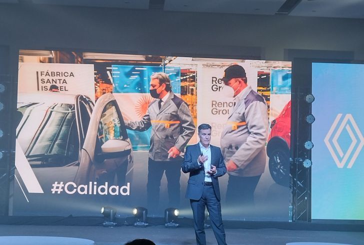 Renault ratificó su proyecto para que Argentina sea una nueva plataforma de exportación