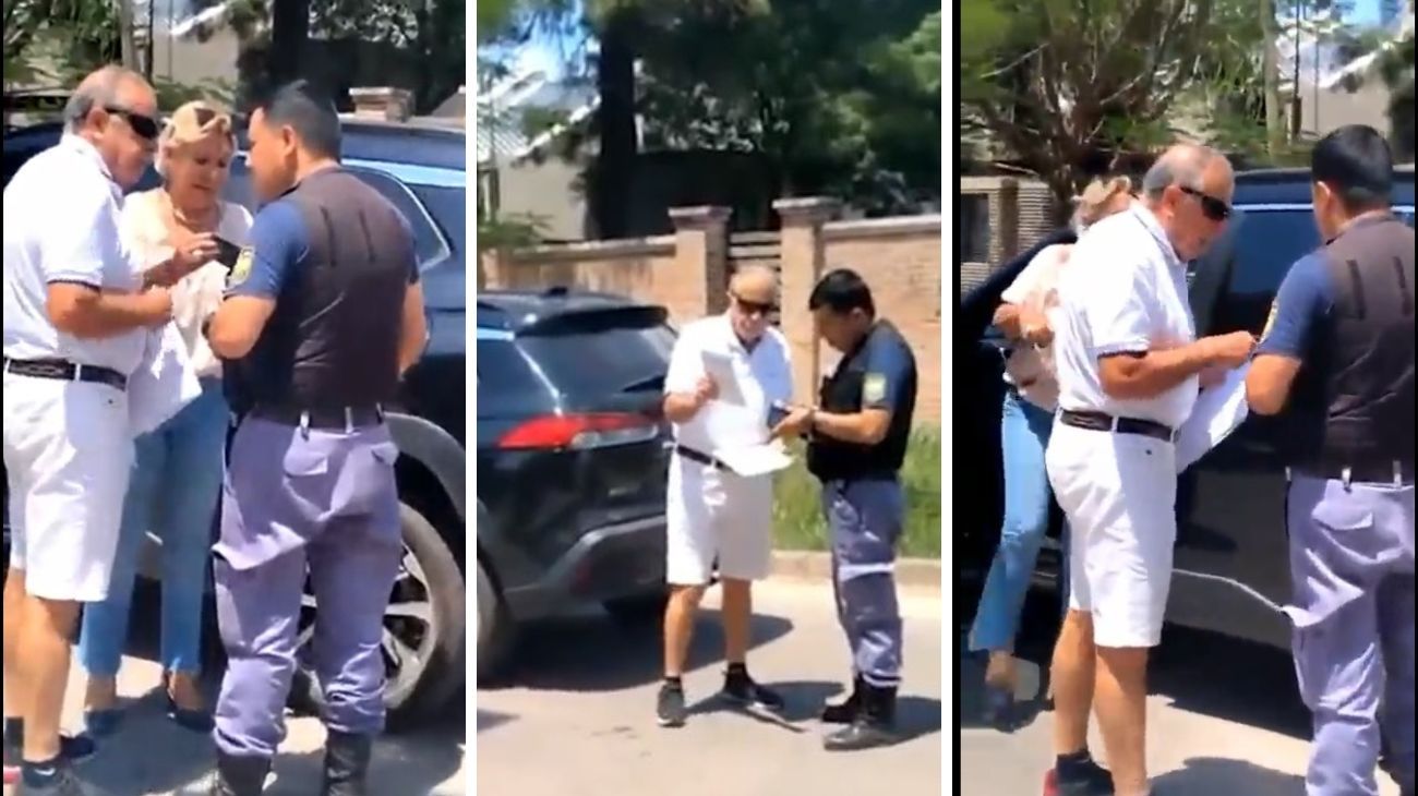 "¡Deme su documento!": el marido de una diputada ninguneó a un policía en Chaco