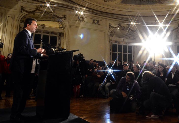 Sergio Massa ratificó su candidatura a presidente