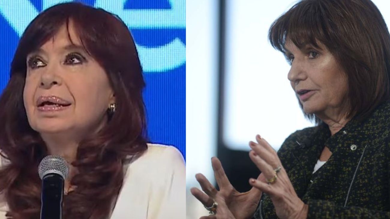 Acusación de Cristina Fernández a Patricia Bullrich