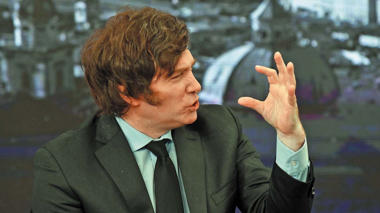 Javier Milei aseguró que, tras la designación de Sergio Massa, “la piña es inexorable”