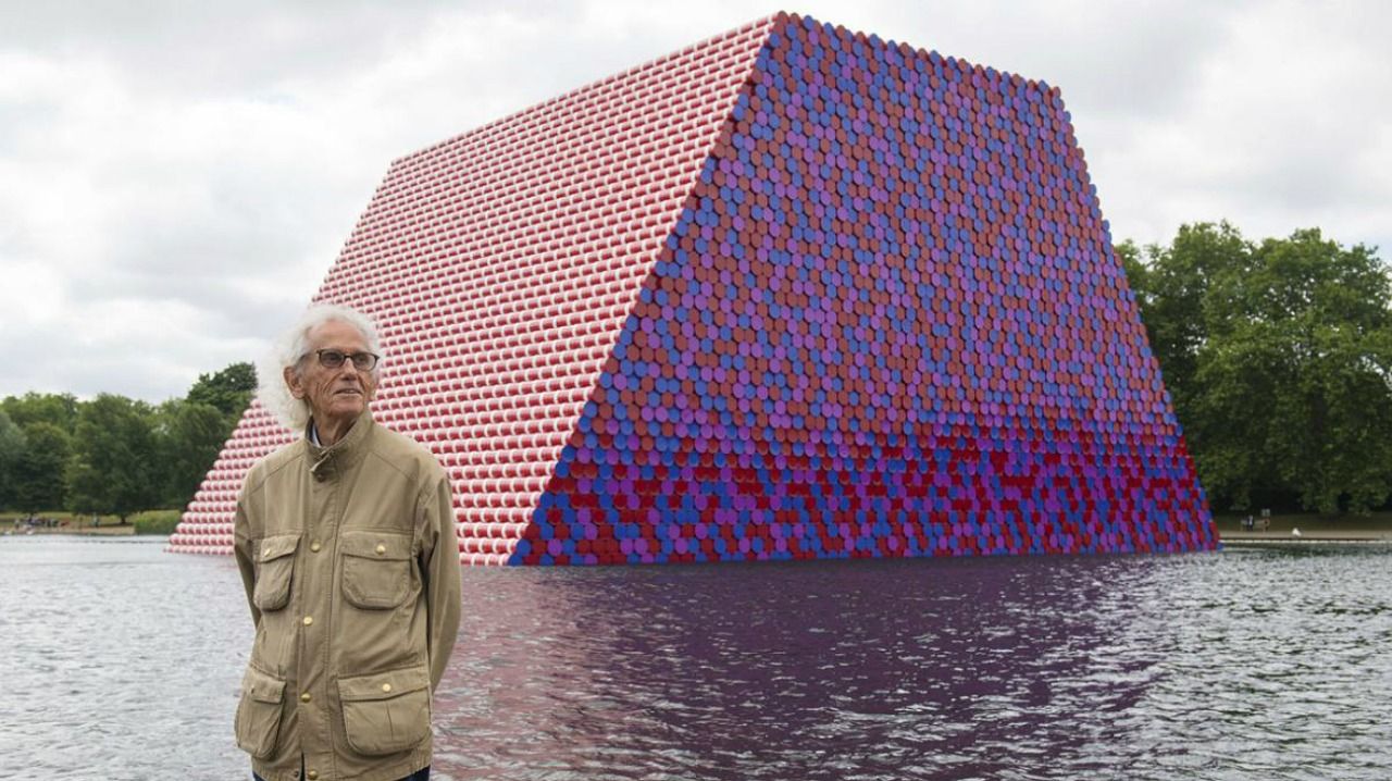 Murió el artista plástico Christo
