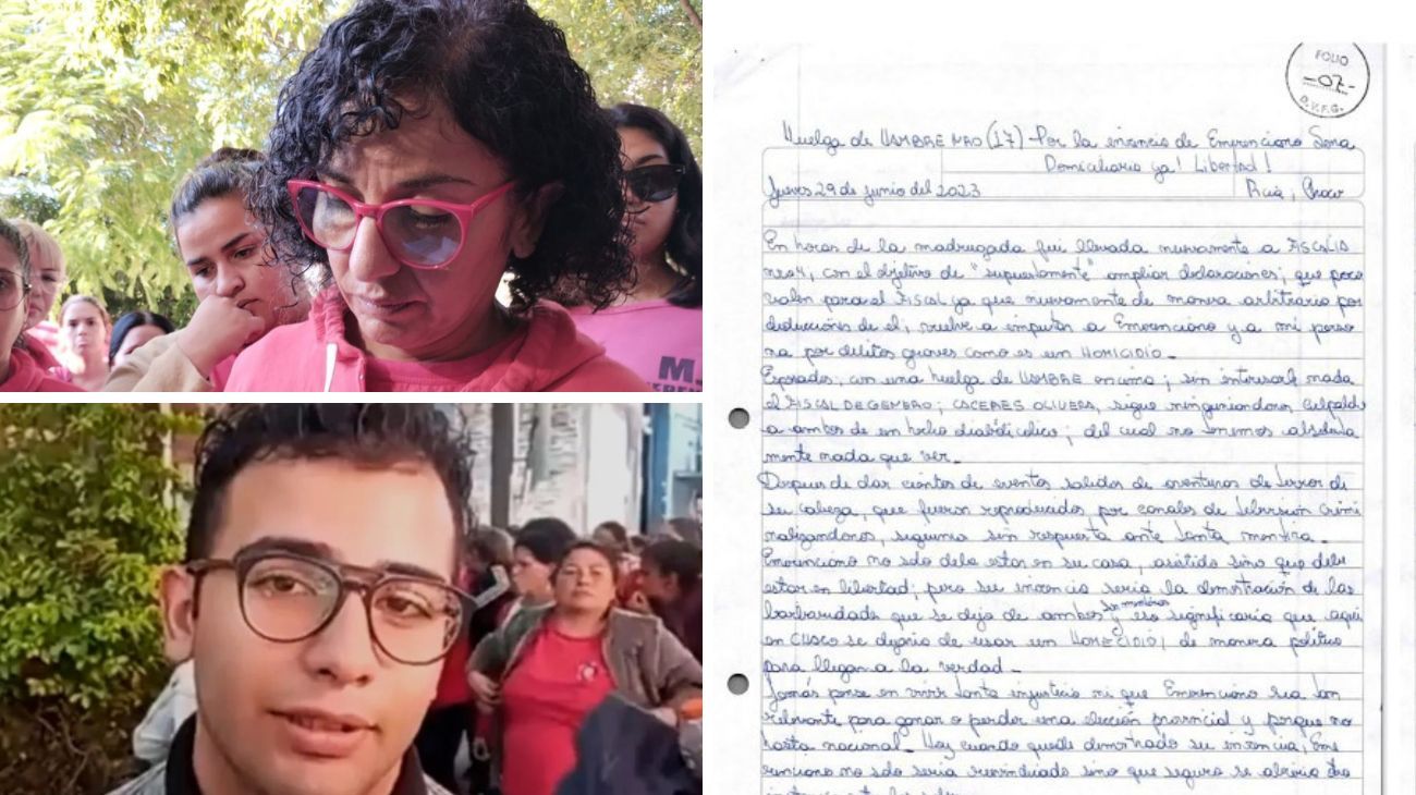 "Que mi hijo diga la verdad": las nuevas cartas de Marcela Acuña que comprometen a César Sena