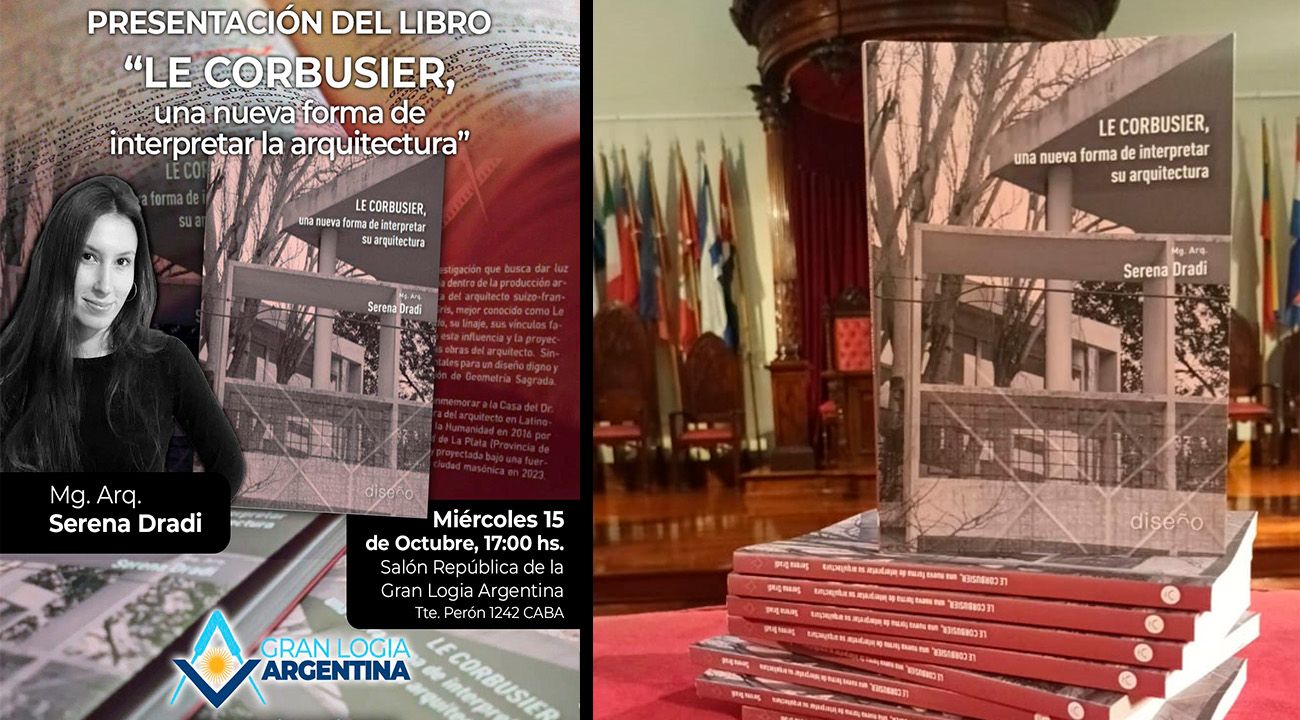 Huella masónica de Le Corbusier en un nuevo libro