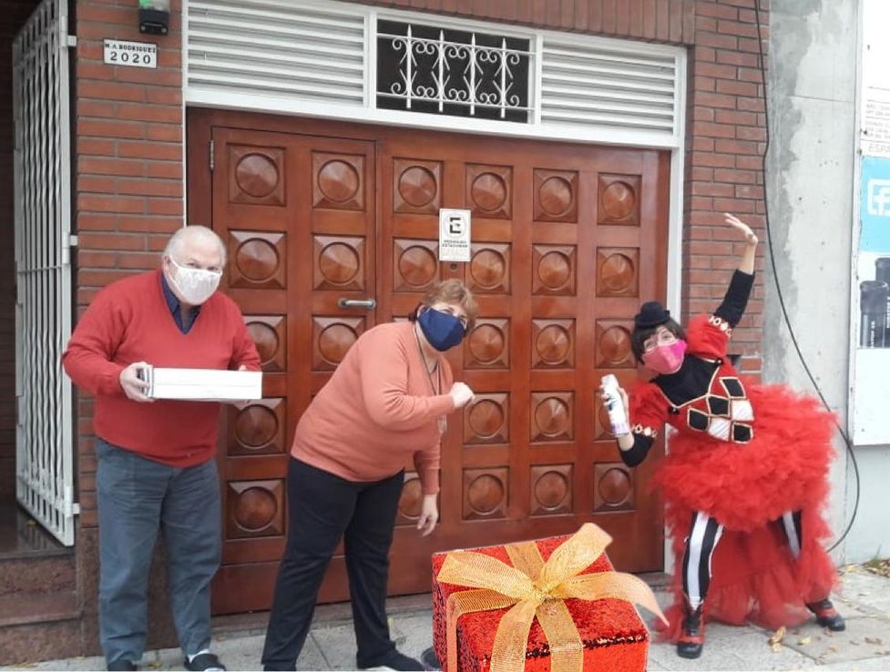 Delivery de payasos: la opción con protocolo sanitario para entretener a los más chicos