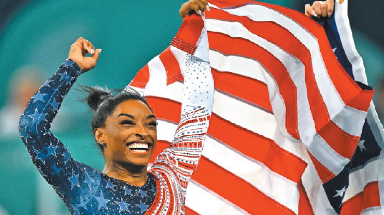 Simone Biles, la leyenda que volvió para brillar en los Juegos de París