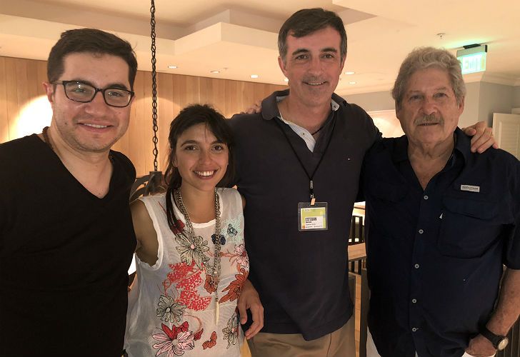 Esteban Bullrich, cocinando en Miami: "Yo soy chef, con título y todo"