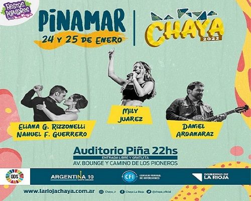 La Rioja: Chaya presentará sus atractivos turísticos en Pinamar
