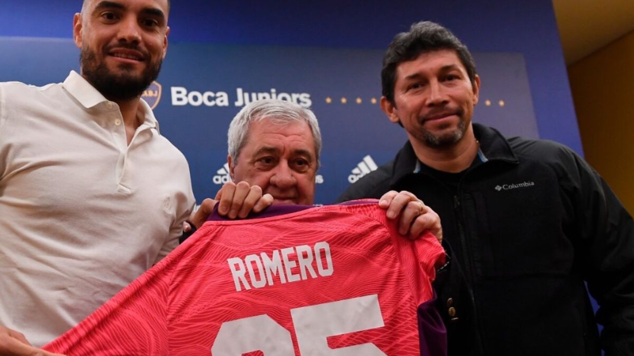 Sergio "Chiquito" Romero es el nuevo arquero xeneize