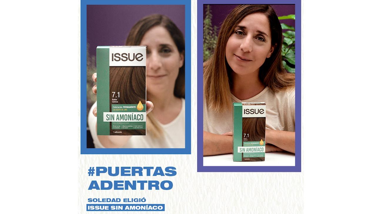 Consejos y tips: "Puertas Adentro", la campaña de Issue para cuidar el pelo en casa