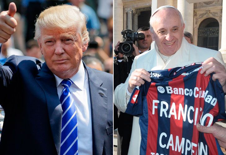 Donald Trump cruzó al Papa por la inmigración y el cambio climático