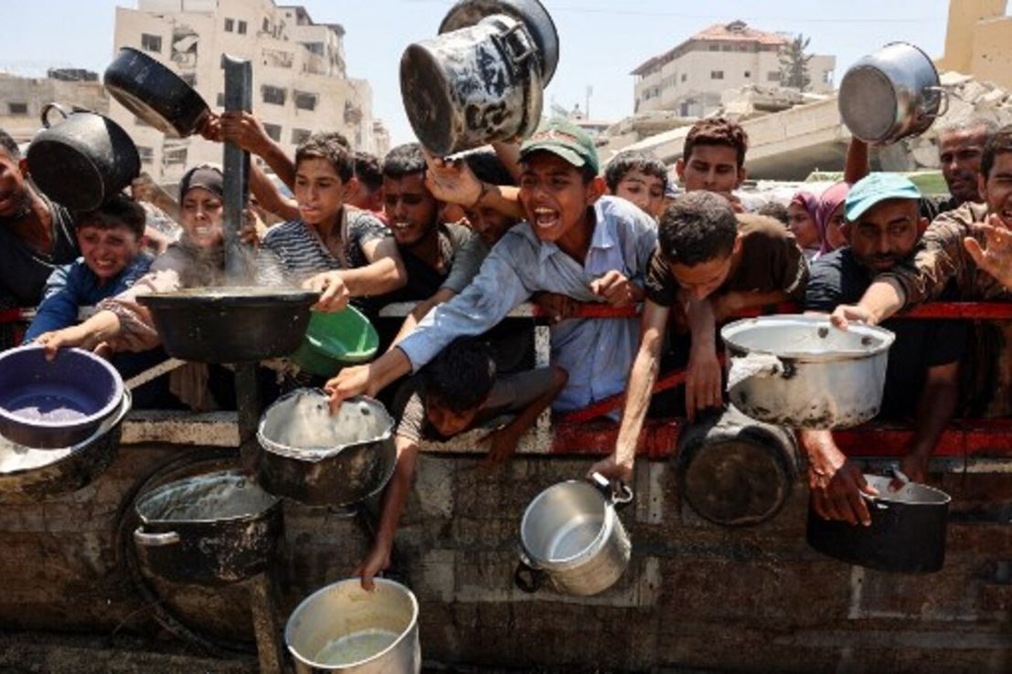El hambre en Gaza y nuestra vergüenza global